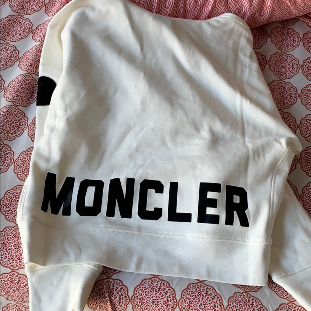 Off white moncler hoodie